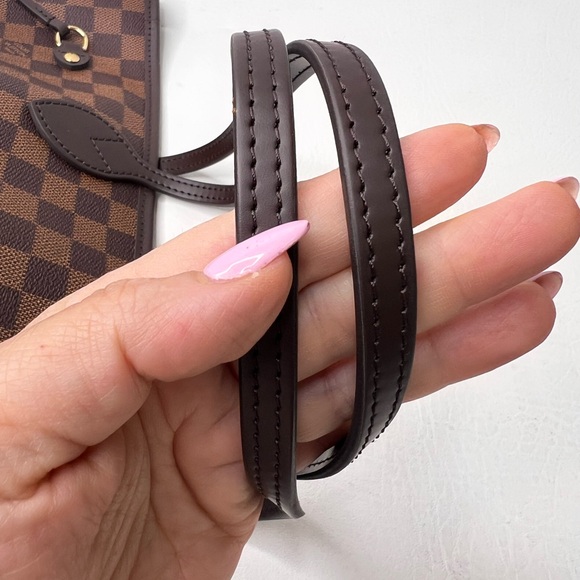 Louis Vuitton Neverfull MM Damier Ebene Tote - NEW - Picture 12 of 16